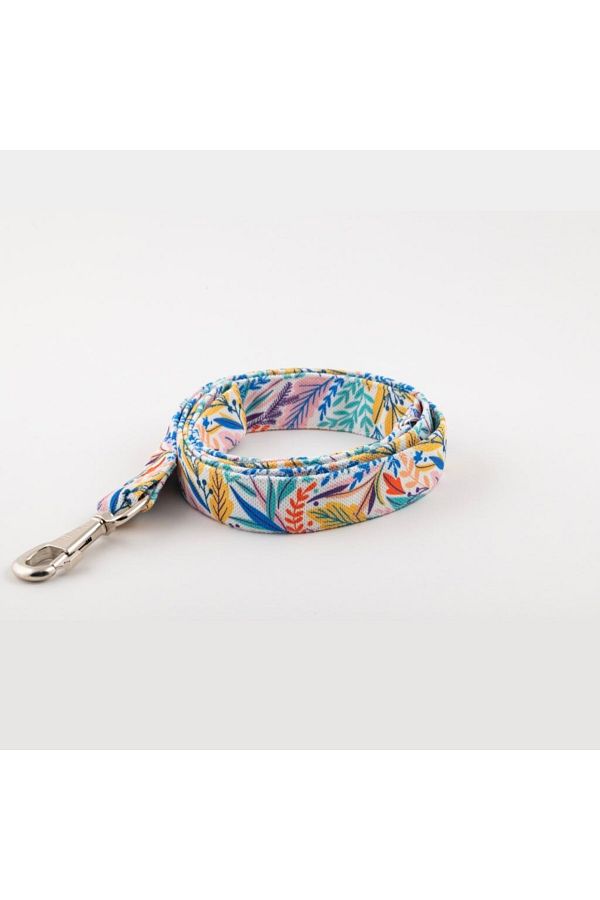 Lusi Doog-Flower Patterned Dog Walking Strap Dog Leashing (WIDTH OPTIONAL) 1