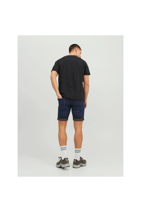 Jack and jones indigo knit shorts shop