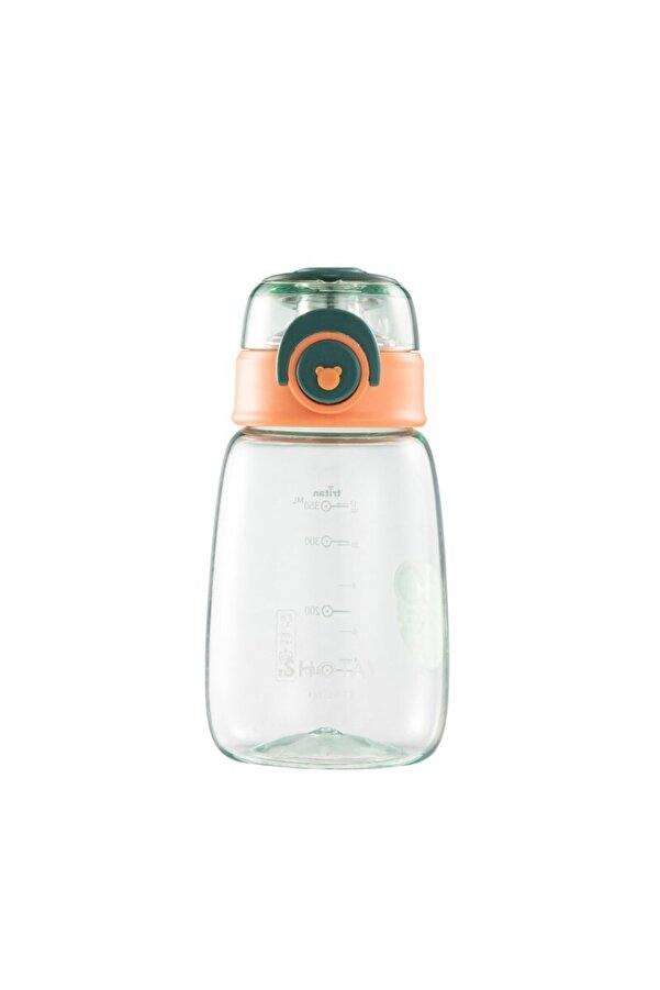 Shotay Bear Yeşil Çocuk Matara Suluk 480 Ml