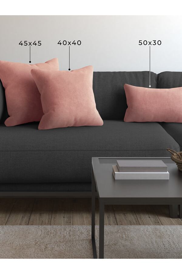 Demor Home Soft Series Bebek Pembesi Kırlent, Yastık Kılıfı