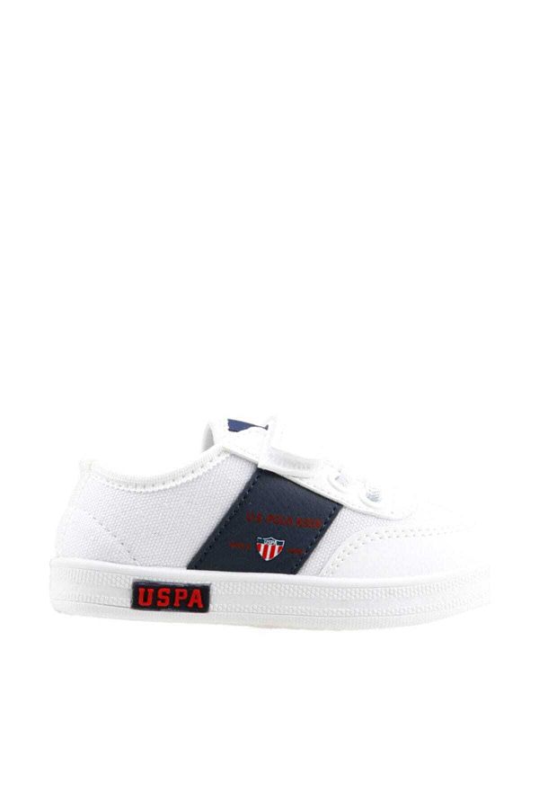 U.S. Polo Assn.-Pantofi Cameron Textile White Boy 100365360 1