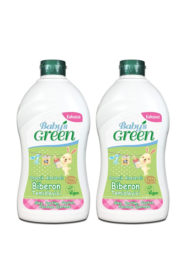 Genel Markalar Organik Aloeveralı Bebek Biberon Ve Emzik Temizleyici 2'li Set 500 ml
