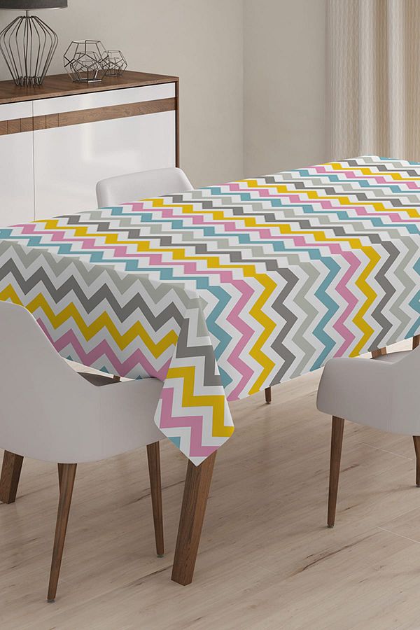 Realhomes-Custom Design 3D Digital Printed Tablecloth - 140 x 220 cm 1