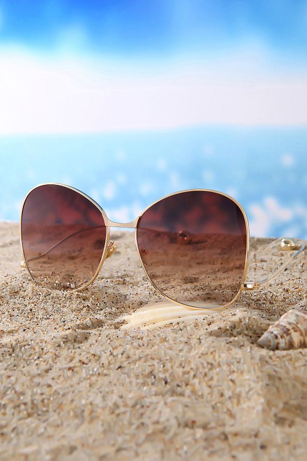 Di Caprio-Women's Oval Sunglasses DTX1119C 1