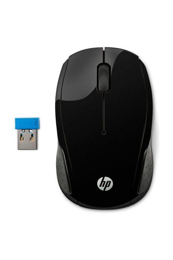 HP-200 Wireless Mouse Black X6W31Aa 1