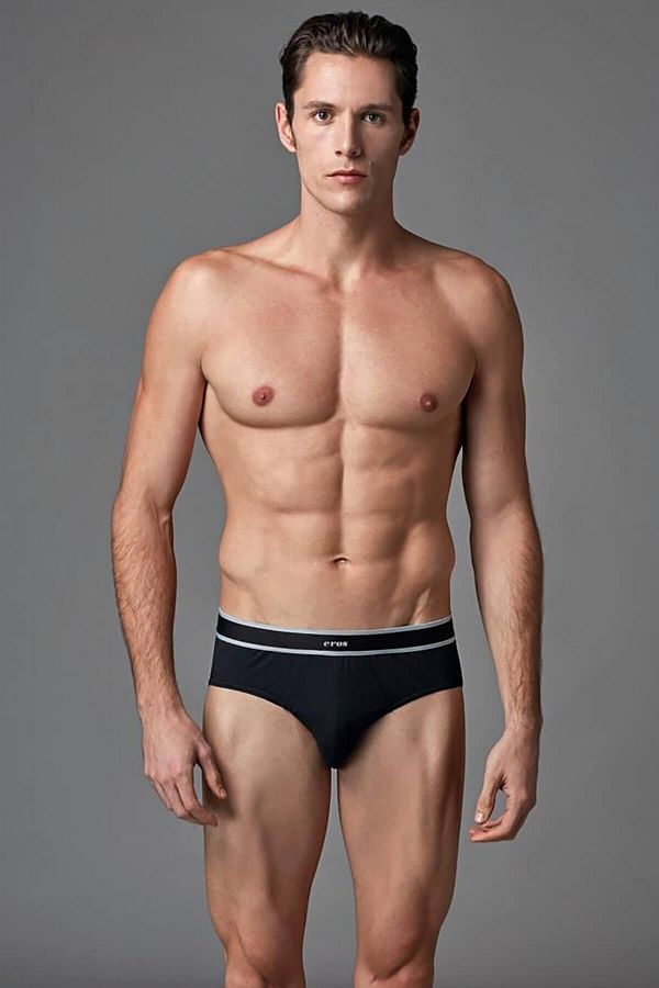 Eros-Modal 2-Piece Ανδρικά Slips Μαύρα 1