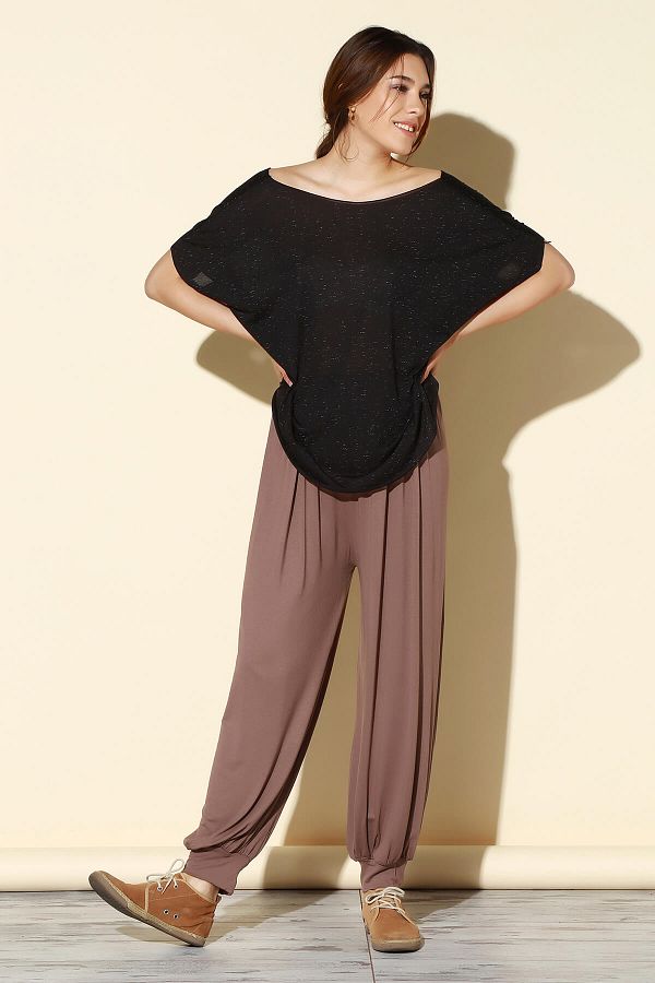Demoda-Γυναικείο παντελόνι Mink Shalwar DP3002 1