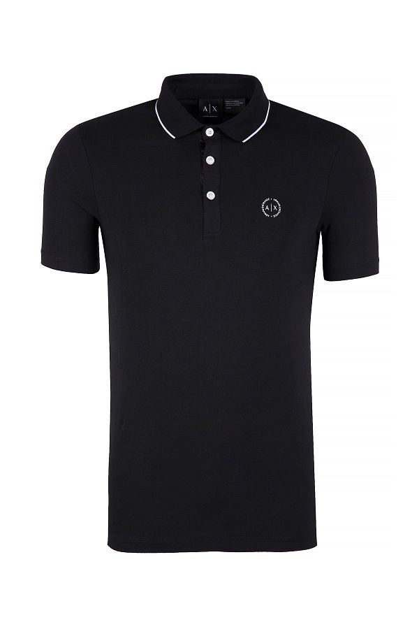 Armani Exchange-Men's Black T-Shirt 8Nzf70 Z8M9Z 1200 1