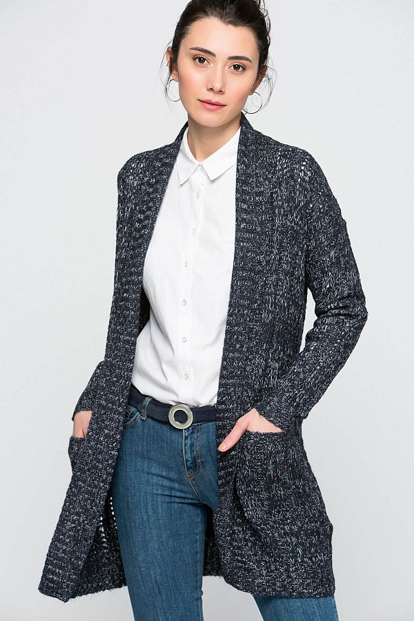 Vero Moda-Women's Navy Blue Cardigan10179208 1