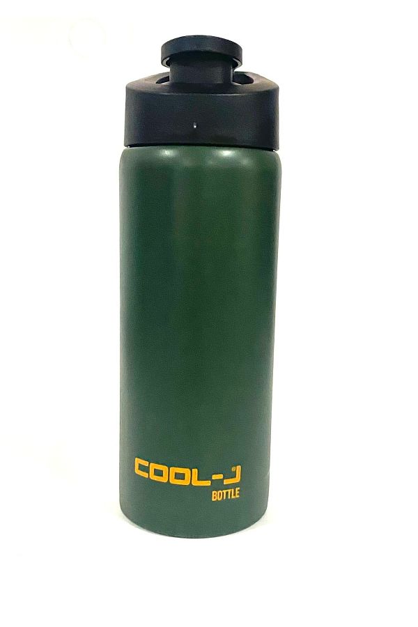 Gıpta-قارورة Cool-j Bottle Steel 304 من الفولاذ المقاوم للصدأ 600 سي سي رياضي - كاكي 1