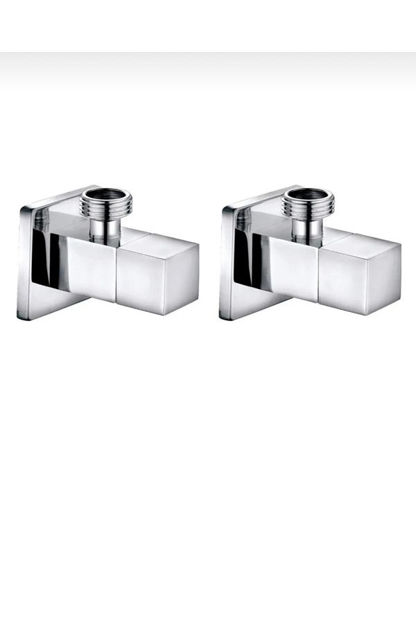 İSAOĞLU YAPI-Bidet Faucet Square Model Premium Design Bidet Faucet Intermediate Faucet 2 Piece Set 1