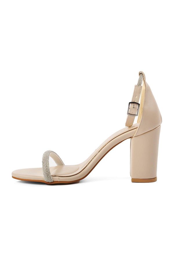 Cream dress sandals deals