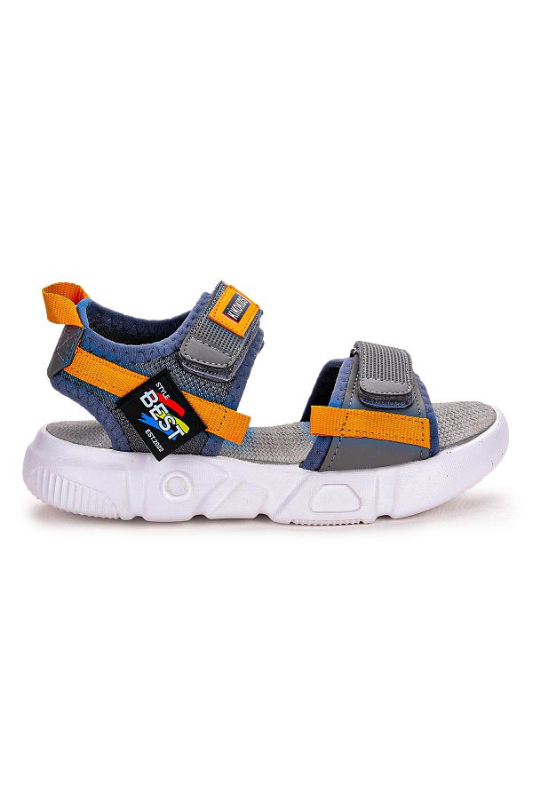 KARAMAZI-Sandale pentru copii - fete/băieți, drumeții cu velcro, model 200 1
