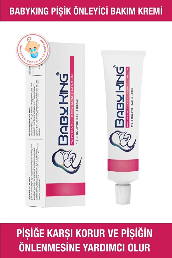 BabyKing Pişik Önleyici Bakım Kremi 37 Gr