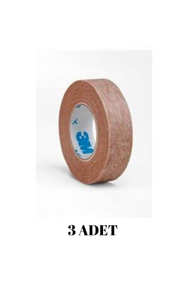 3M-Micropore Flaster Brown 1.25cmx9.1m Ref: 1533-0 - 3 Pieces 1