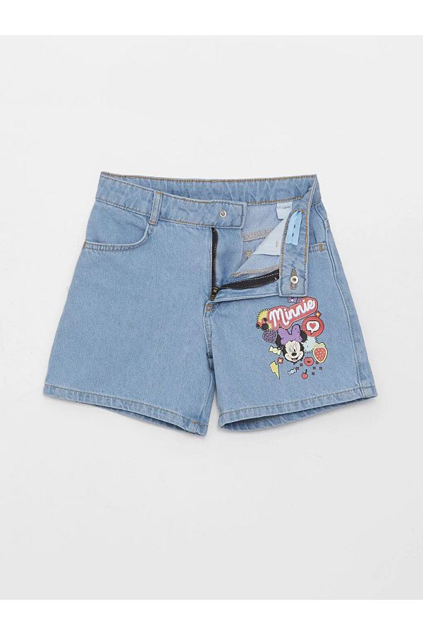 Minnie mouse denim shorts top