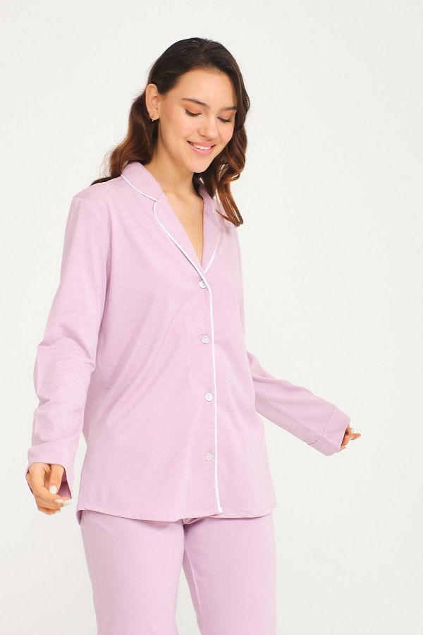 Miespiga-Women's Shirt Pants Pajama Set 1