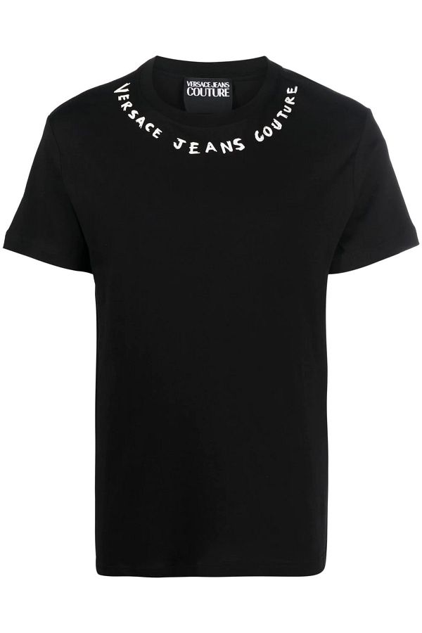 Gianni Versace Jeans Couture Logo Printed T shirt Trendyol