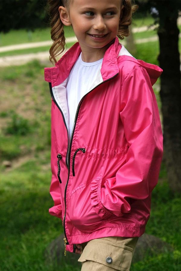 Pina Kids Girl s Raincoat Hooded Waterproof 5 14 Years Trendyol
