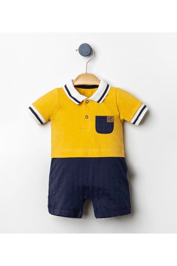Yellow polo jumpsuit discount
