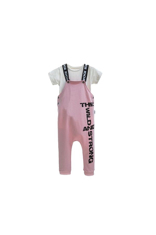 Baby pink salopettes online