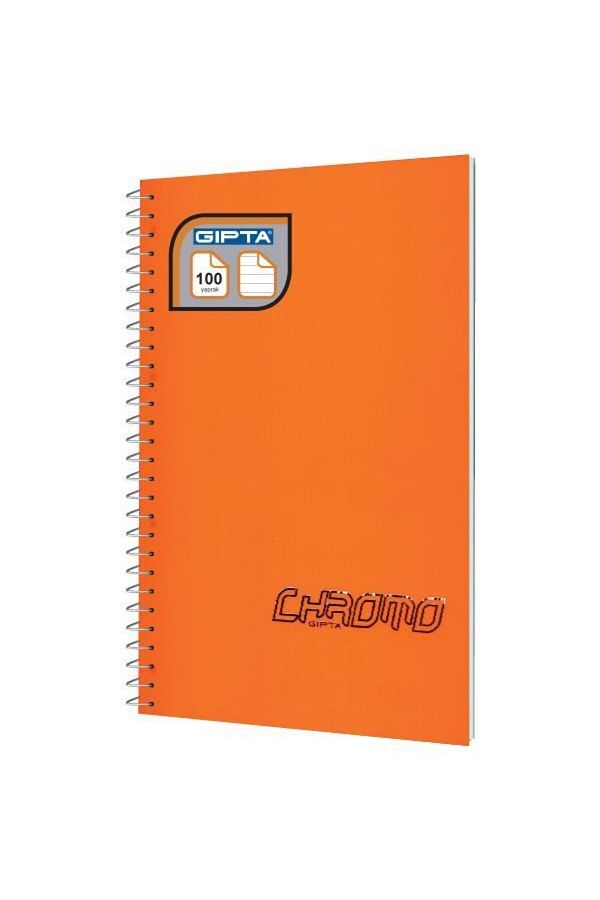 Gıpta-Chromo A4 100 Sheets Spiraled Lined Notebook 1