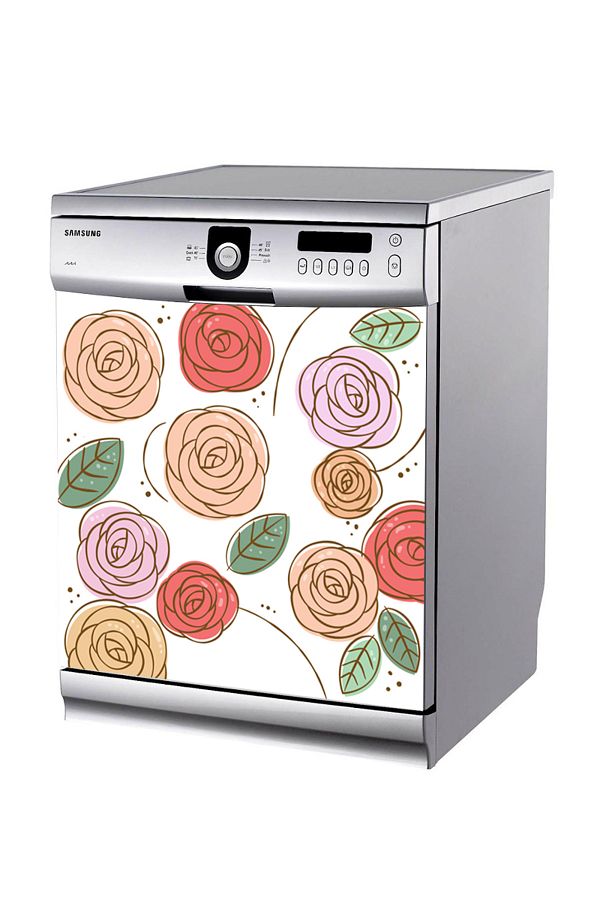 Tilki Dünyası-Dishwasher Door Sticker 0017 1
