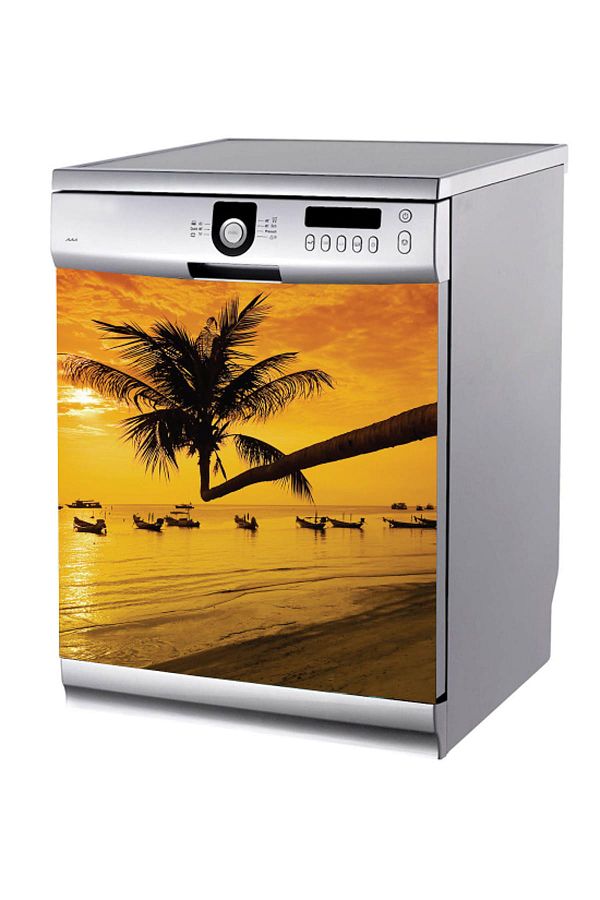 Tilki Dünyası-Sunset Dishwasher Sticker BLSK0009 1