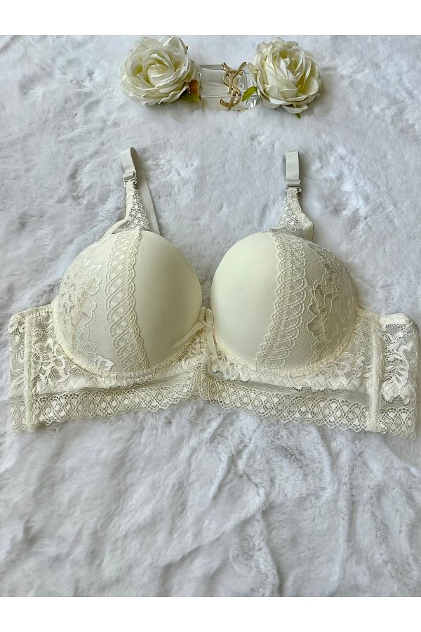 UMT Underwear-حمالة صدر على شكل حرف D مقاس كبير من الدانتيل 1