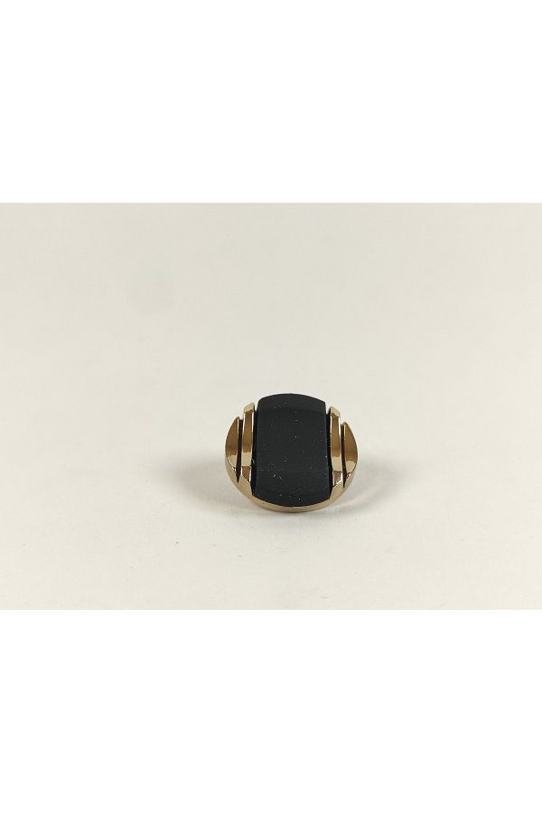 Kariyer Astar-10 Pieces in a Package of 1.8 cm Gold and Black Patterned Snaps 1
