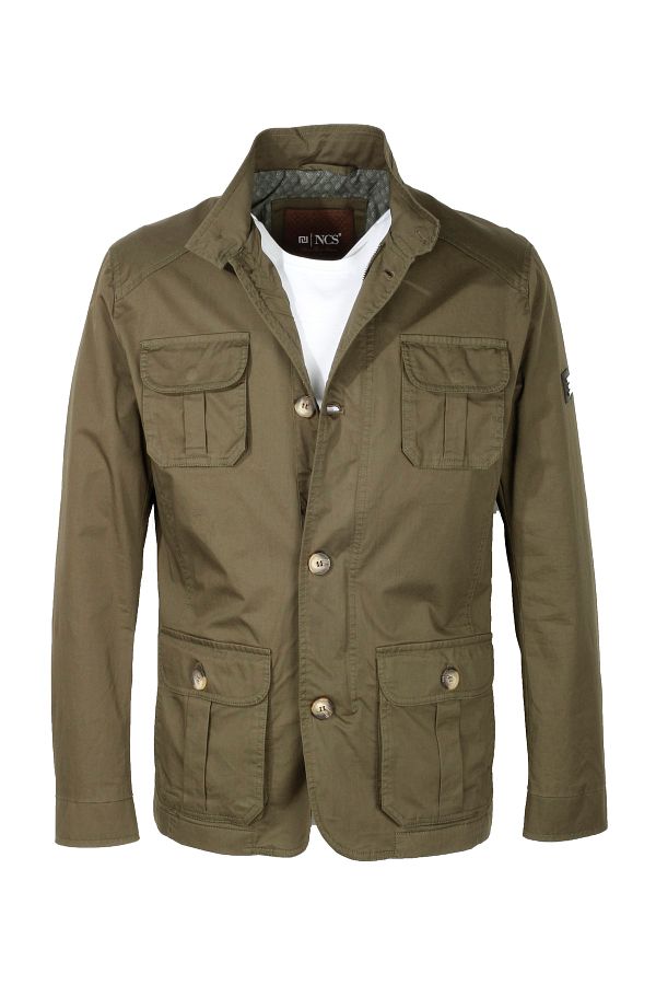 Thin khaki jacket top