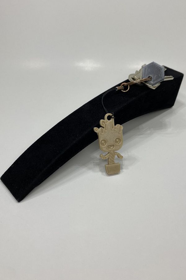 Kazanova Design-Groot Wooden Keychain 1