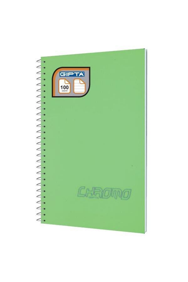 Gıpta-Chromo A4 100 Sheets Spiraled Lined Notebook 1