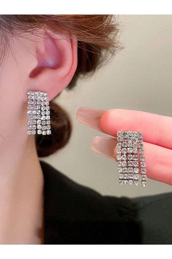 Ring tassel earrings shop