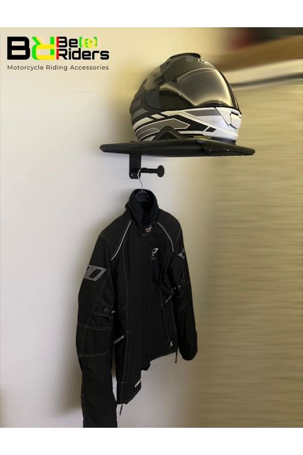 Bee Riders Black Motorcycle Bicycle Helmet Holder Helmet Hanger Equipment Hanger Coat Hanger Trendyol
