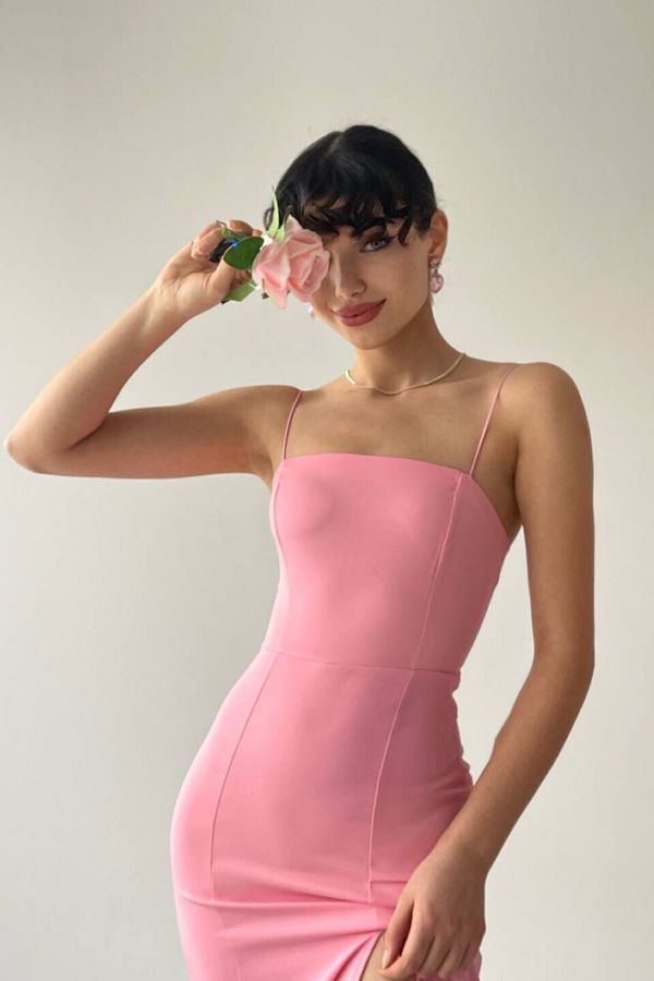 Strappy pencil dress top
