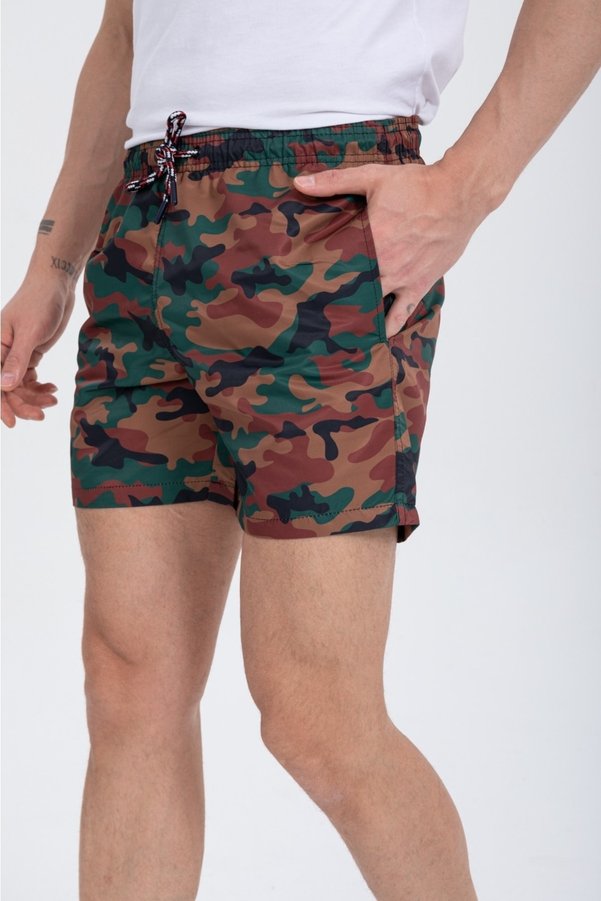 ZEND POLO Camouflage Shorts