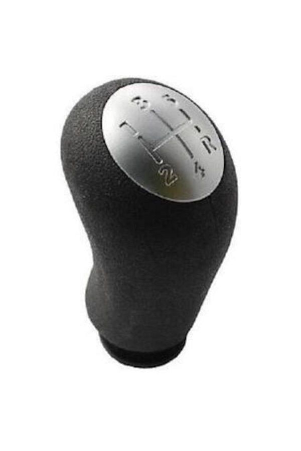 AutoWorld-Renault Megane 2 Fluence Clio 3 Scenic 2 Logan Chrome Gear Shift Knob - Cover 5 Forward 1