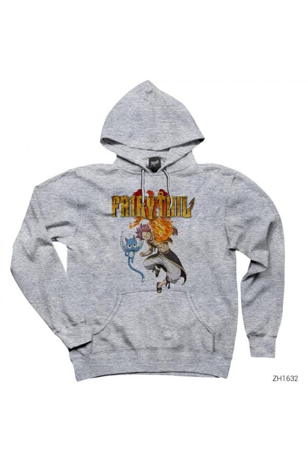 Z zepplin Fairy Tail Happy Natsu Gray Hooded Sweatshirt Hoodie Trendyol