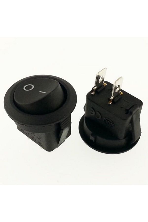 Site Hırdavat-Ic-133 Round Unilluminated Switch On/off Switch 2p 1
