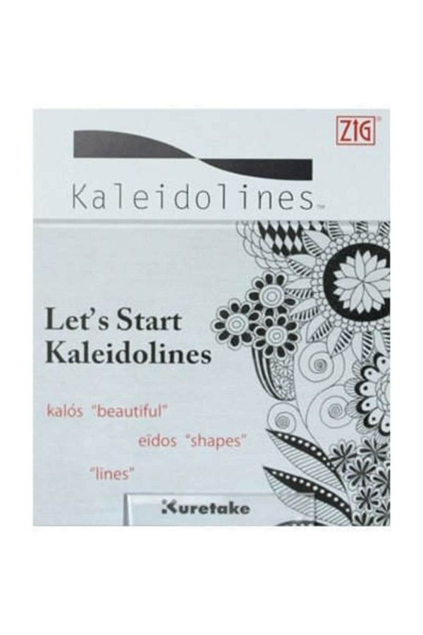 Zig-Kaleidolines Pattern-Drawing Starter Booklet 1