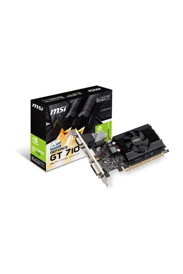 MSI GT 710 2GD3 LP GT710 2GB DDR3 64B 1XVGA 1XDVI 1XHDMI Graphics Card Trendyol