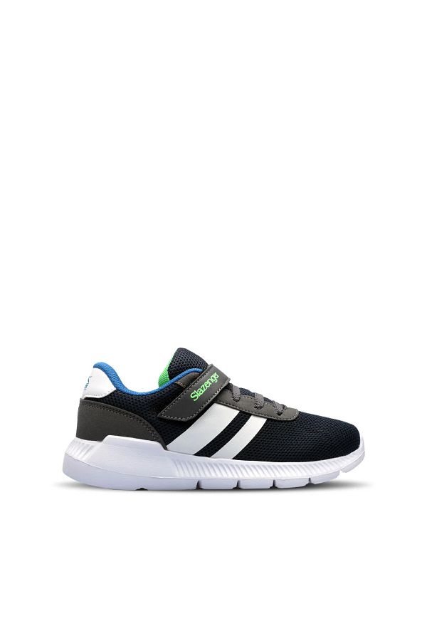 Slazenger Unisex Children s Navy Blue Summer Memory Foam Sole Ultra Light Style Sports Shoes. Does not sweat does not slip Trendyol