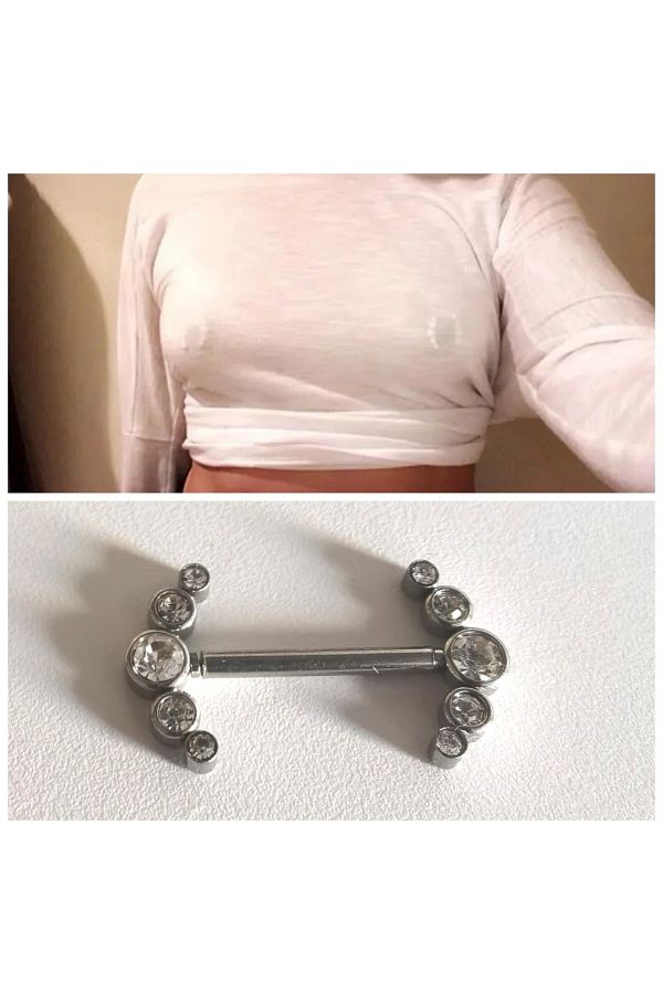 Arrow shop nipple piercings