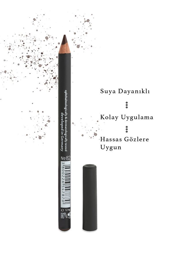 IMPALA-Eye Pencil - KHOL KAJAL EYE PENCIL No: 82 (Dark Brown) 1