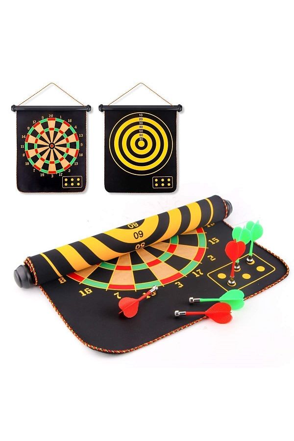 epazzar-Magnet Magnetic Darts Foldable Target Board Magnet Arrow Throwing Dartboard Fun Game 1