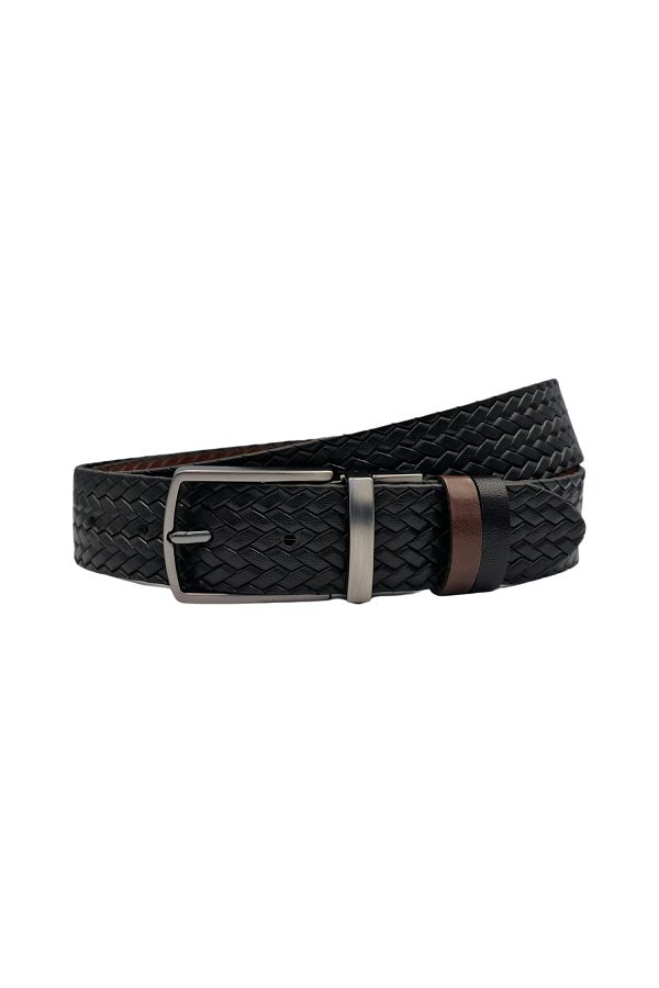 F.LL BARTOL Double Sided Leather Belt Trendyol