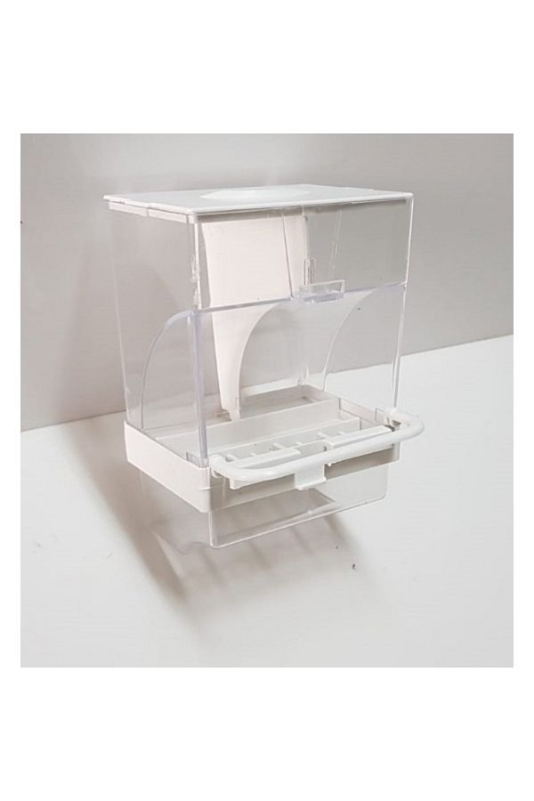 Badem Akvaryum-White Smart Food Bowl with Smart Food Compartment Apparatus 1