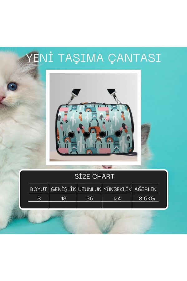 FloriaShopping New Kitten Cats Rabbits Carry Bag for Hamsters Trendyol
