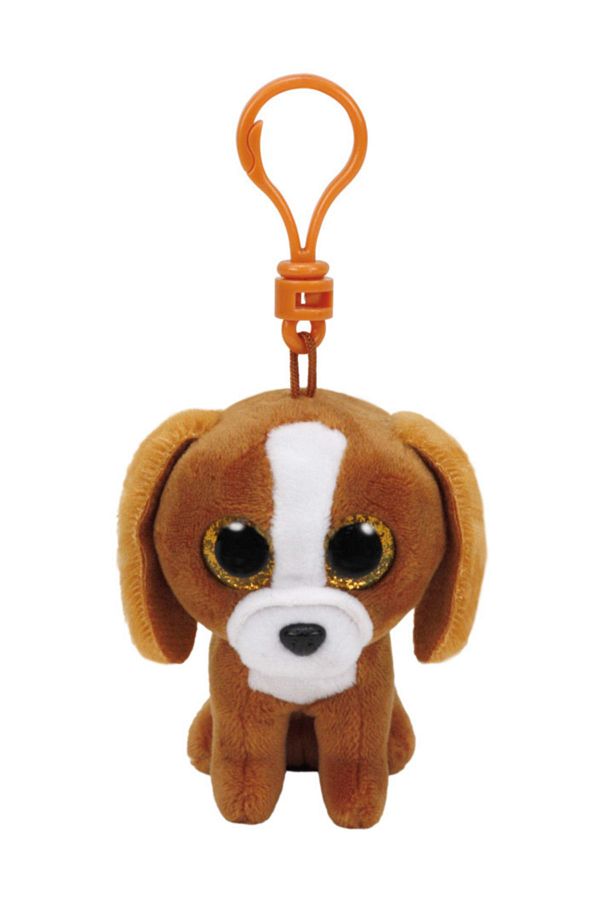 TY Beanie Boos-Beanie Boos Tala Brown Dog Plush Key / 1
